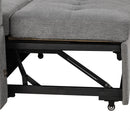 Convertible L Shaped Sofa Couch With Storage, Cup Holders, USB Ports by HouseOfZazla