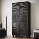 64.5'' Tall Accent 4-Door Cabinet