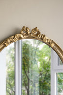 30' x 32.1' Round Decorative Wood Frame Wall Mirror by HouseOfZazla