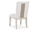 Lenox - Upholstered Host Side Chair (Set of 2) - Warm Silver