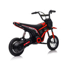 24V14ah Kids Ride On 24V Electric Toy Motocross Motorcycle Dirt Bike-XXL large,Speeds up to 14.29MPH,Dual Suspension, Hand-Operated Dual Brakes, Twist Grip Throttle, Authentic Motocross Bike Geometry