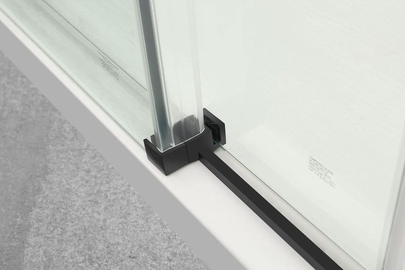 Frameless Adjustable Sliding Shower Doors, photo 4 of 5