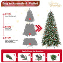 7FT Christmas Tree with 2178 Tips
