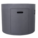 Round Iron Fire Pit With 40, 000 Btu