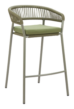 Skye Barstool (Set of 2) - Green