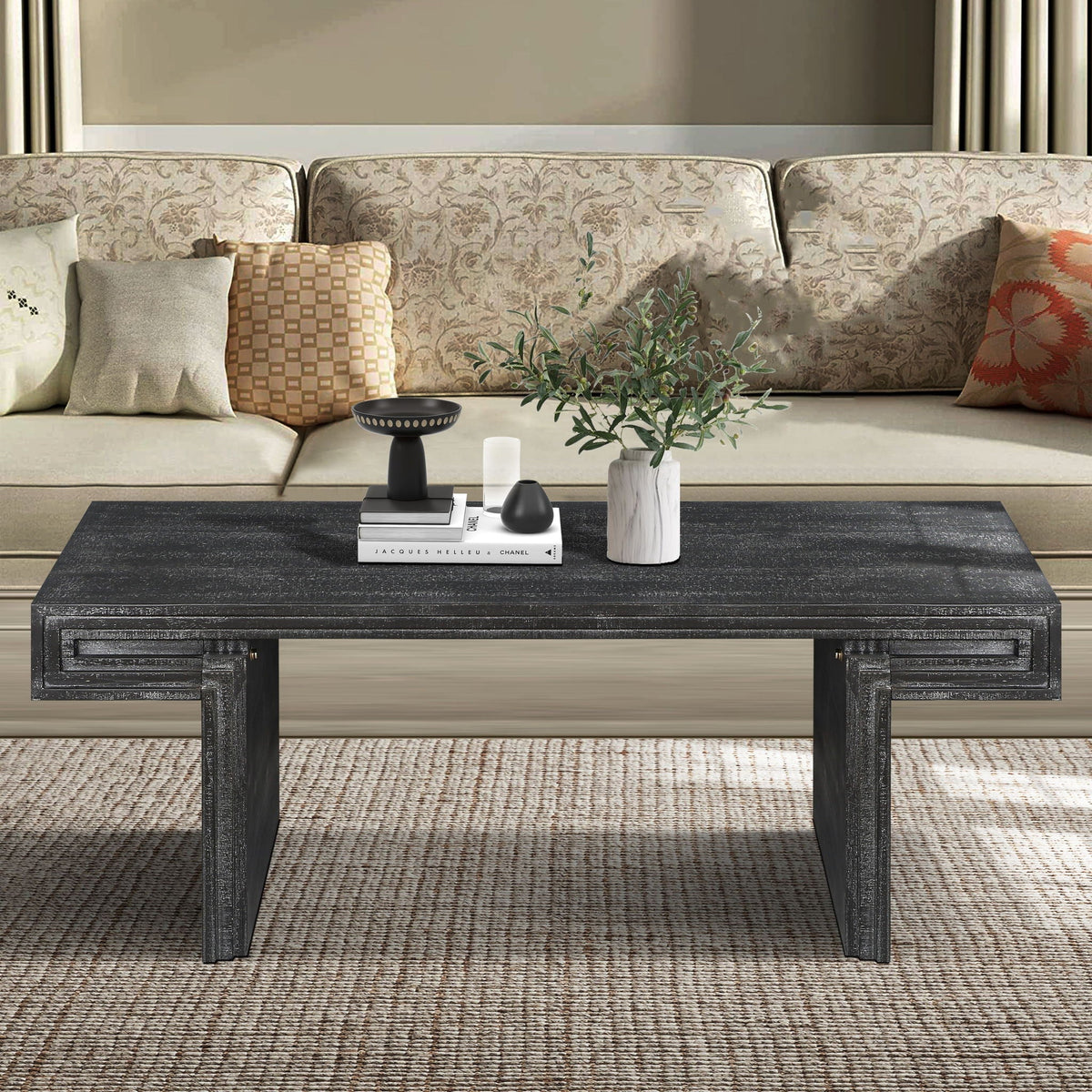 American Vintage Industrial Coffee Table, Double Tier Design, photo 13 of 30