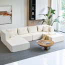 140" Modular Sectional Sofa Bed