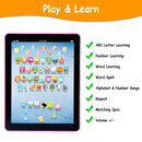 Baby Learning Tablet Educational Mini Pads Toys Touch Learn Toddler Tablet For ABC Numbers Words Gift For Boys Girls Aged 1-6 Year Old Kids by GBruno Store