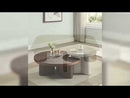 Yoab - Coffee Table - Smoked Oak by Unique Piece Furniture