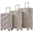 3 Piece Lightweight ABS Luggage Set