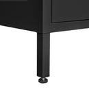 9 Door Lockers With Lock For Secure Storage And - Black by HouseOfZazla
