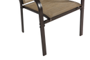 7 Pieces Patio Dining Set with Rectangular Table and 6 Textilene Chairs by HouseOfZazla