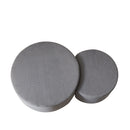 Modern Upholstered Round Coffee Table For Living Room (Set of 2) by HouseOfZazla