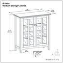 Artisan - Handcrafted Medium Storage Cabinet