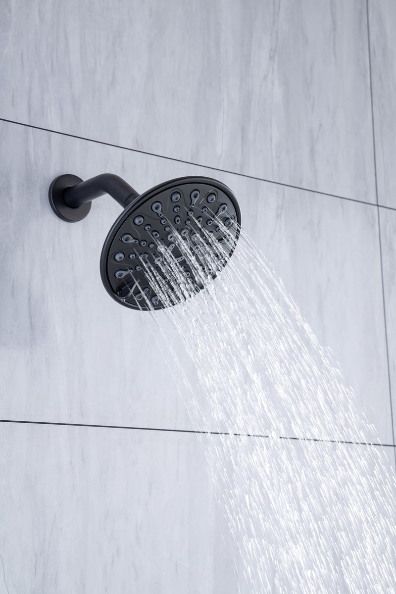 6 In. Detachable Handheld Shower Head Shower Faucet Shower System