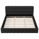 Upholstered Platform Bed With Headboard