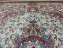 8' X 10' Vintage Handmade Chinese Art Deco Peking Nichols Wool Rug Flowers Nice