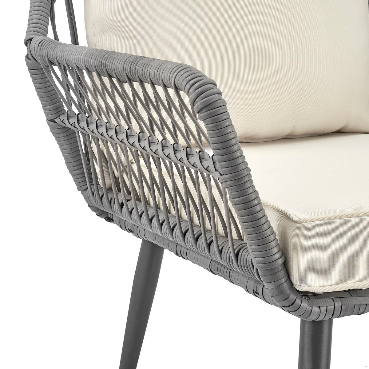 Cannes - 3 Piece Outdoor Patio Conversation Set, photo 6 of 18