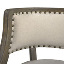 Paris - Farmhouse Counter Height Bar Stool With Backrest by HouseOfZazla