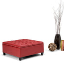Harrison - Upholstered Coffee Table Storage Ottoman by Unique Piece Furniture