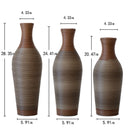Classic And Neat Floor Vase, High Independent Flower Stand (Set of 3) by HouseOfZazla