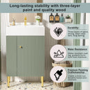 Bathroom Vanity, Combo Cabinet, Bathroom Storage Cabinet, Single Ceramic Sink by Unique Piece Furniture