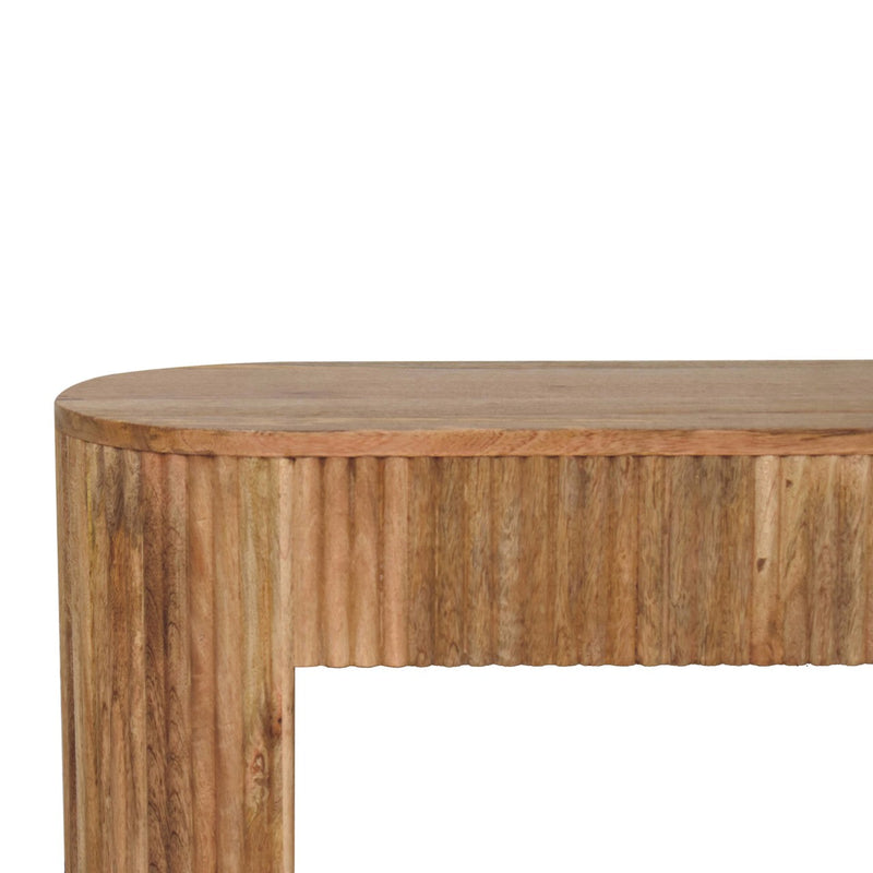 Solid Wood Soba Straight Media Unit, photo 8 of 9