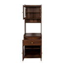 Kitchen Pantry Hutch Storage Cabinet Farmhouse Style