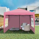 Outdoor 10x10 Ft Pop Up Gazebo Canopy Tent with Removable Sidewalls by HouseOfZazla
