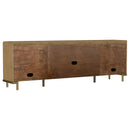 Benson - 2 Door TV Stand With Dual Drawers by HouseOfZazla