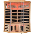 Double Sauna Room With Carbon Heating Plates - White Oak by HouseOfZazla