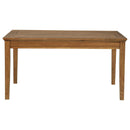 Atwood 5-piece Rectangular Wood Dining Set Warm Brown