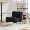 Upholstered Armless Accent Chair by HouseOfZazla