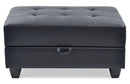 Stylish Storage Contemporary Ottoman by Unique Piece Furniture