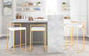 Fuji - Contemporary / Glam & Quality Construction Barstool by Unique Piece Furniture