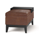 Oregon - Contemporary Storage Ottoman Bench With Tray by Unique Piece Furniture