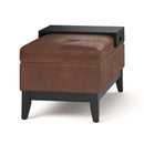 Oregon - Contemporary Storage Ottoman Bench With Tray by Unique Piece Furniture