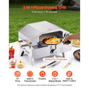 Outdoor Pizza Oven, 13 in Gas Fired Pizza-Maker by HouseOfZazla