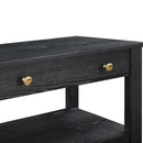 Danielle - 2 Drawer Nightstand - Black by HouseOfZazla