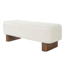 Modern Upholstered Ottoman Bench