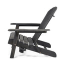 Zenithia - Outdoor Foldable Adirondack Chair With 2 Cup Holders