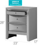 Modern Design Nightstand by HouseOfZazla