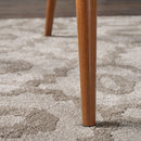 Elegant Dining Chair With Contoured Support