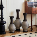 Tall Designer Floor Vase With Elegant 2 Tone by HouseOfZazla