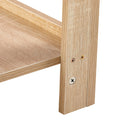 15.75" Rattan End table with drawer, Modern nightstand, side table for living roon, bedroom, natural