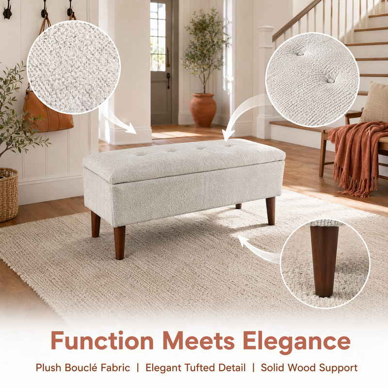 42" Rectangular Ottoman, photo 3 of 10