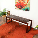 Christina - Bench - Cognac / Dark Brown / Tan by Unique Piece Furniture