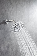 6 In. 6-Spray Balancing Shower Head Shower Faucet