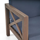 Brava Mid-Century Modern Club Chair with Water Resistant Cushions by HouseOfZazla