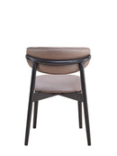 Lanae - Polished Microfiber Side Chair (Set of 2) - Gray